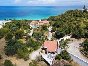 Exterior - Joie de Vivre (4 bedrooms) - Beachfront Baie Rouge villa with pool, Terres Basses, St. Martin (Les Terres Basses)