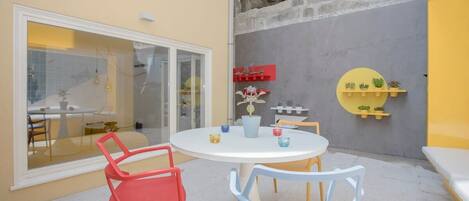 Restauration en plein air