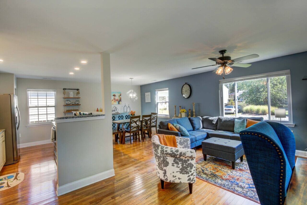 Preciosa Casa De 3 Dormitorios Y 2 Baños Totalmente Renovada Para 6 Personas - Chesapeake Beach, MD
