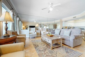 Apartment, 2 Schlafzimmer | Wohnbereich