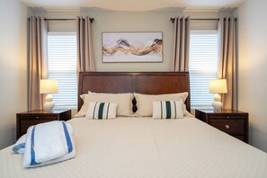 6 slaapkamers, een kluis op de kamer, een bureau