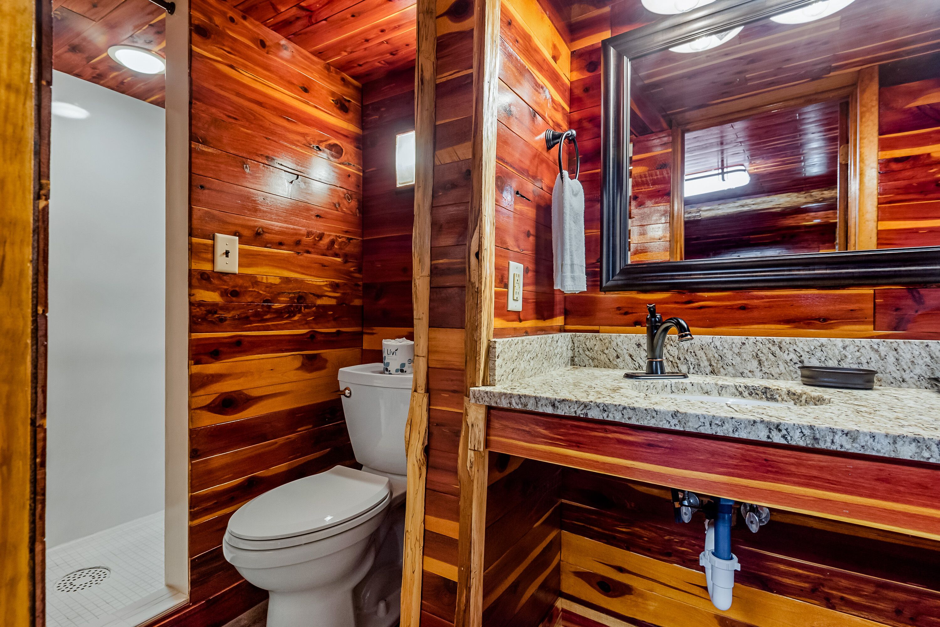 standard room, non smoking (101) | bathroom | free toiletries, hair dryer, towels, soap