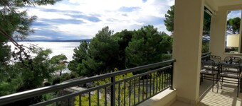 Appartamento 2 + 3, vista mare
