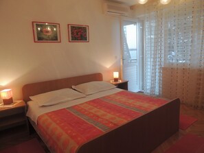 1 chambre, Wi-Fi, draps fournis