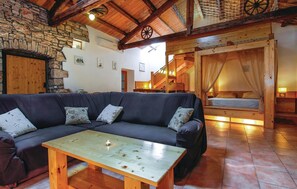 TV, fireplace, DVD player