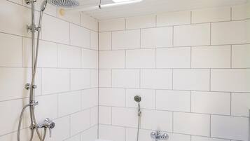 Combined shower/tub
