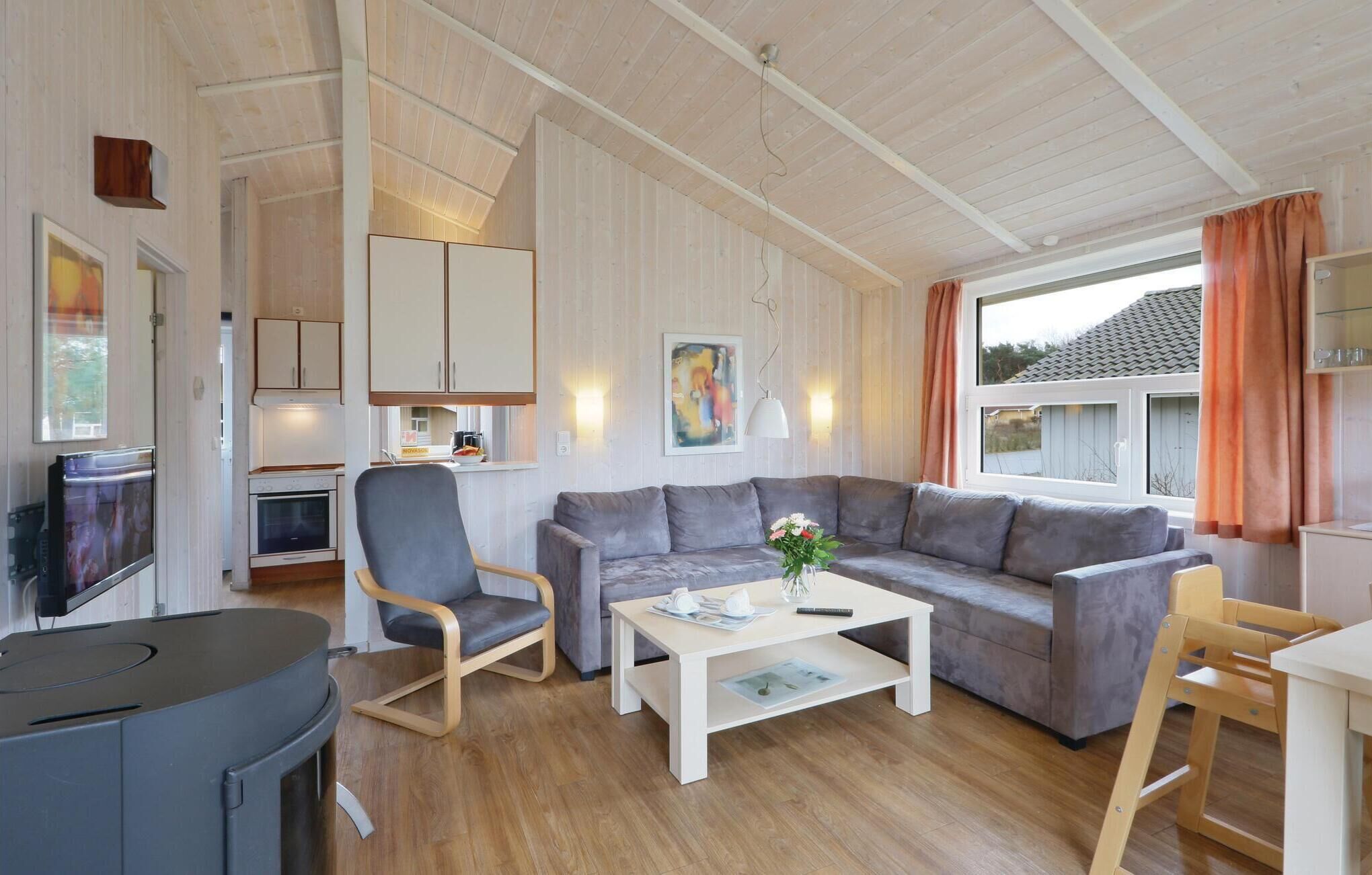 Fernseher, Kamin, DVD-Player