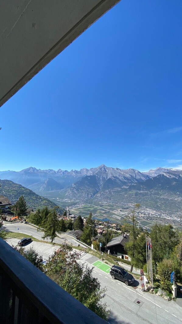 Vue depuis l’hébergement
