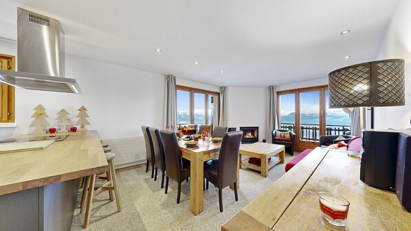 Dining - Mélèzes S 020 - SKI LIFT apartment 8 pers (Veysonnaz)