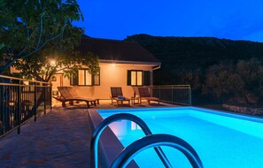 Una piscina climatizada