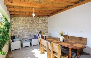 Outdoor dining - 4 bedroom lovely home in Zuljana (Zuljana)