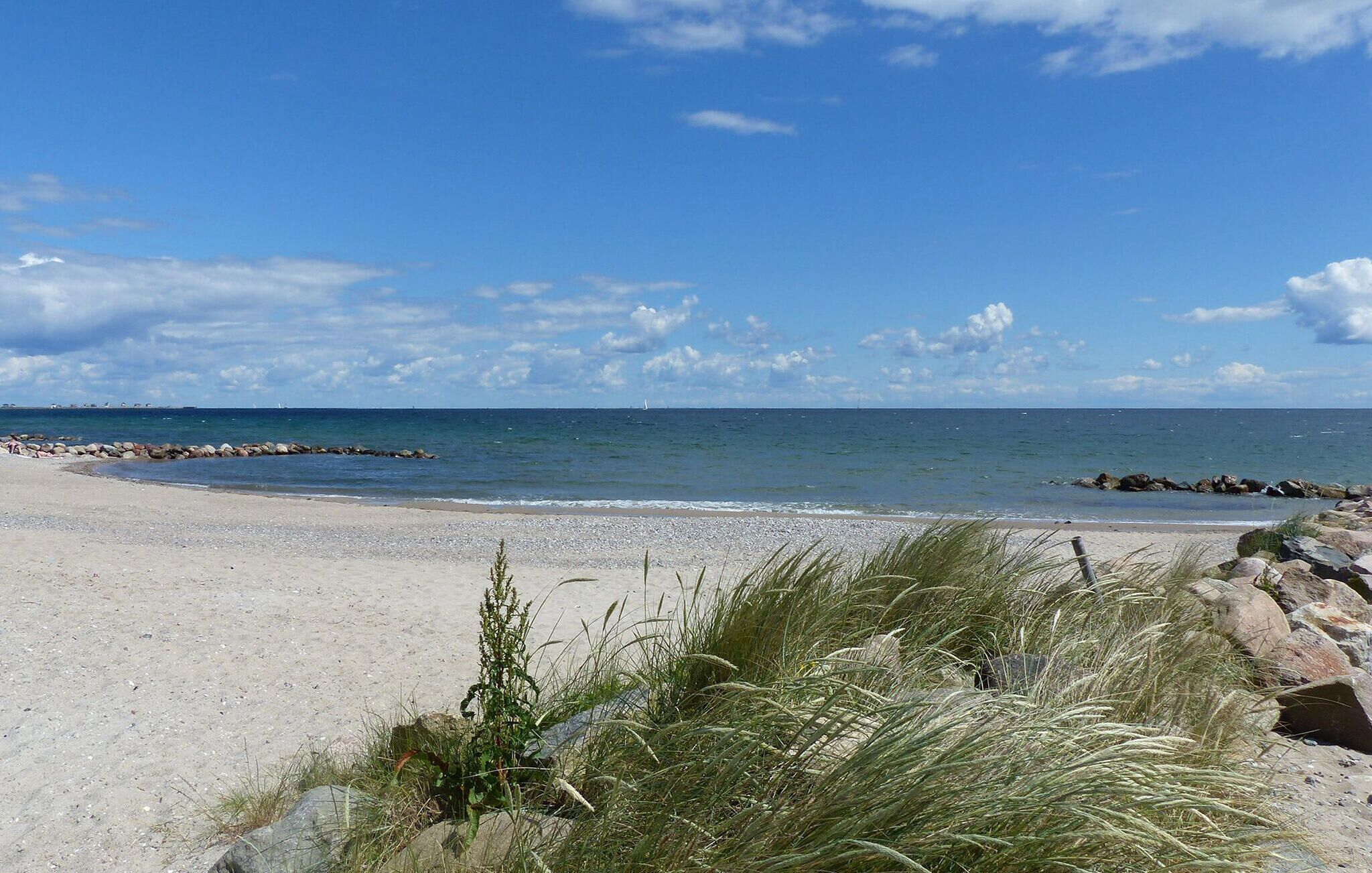 Nära stranden och fiske
