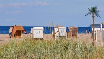 Am Strand, Wasserski, Angeln