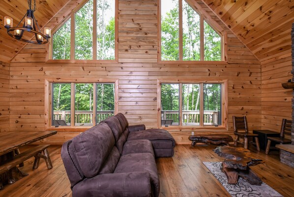 House, Multiple Beds, Hot Tub | View from room