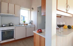 Fridge, stovetop, dishwasher, coffee/tea maker - Awesome home in Schönhagen with sauna (Schönhagen)