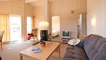 TV, fireplace, DVD player