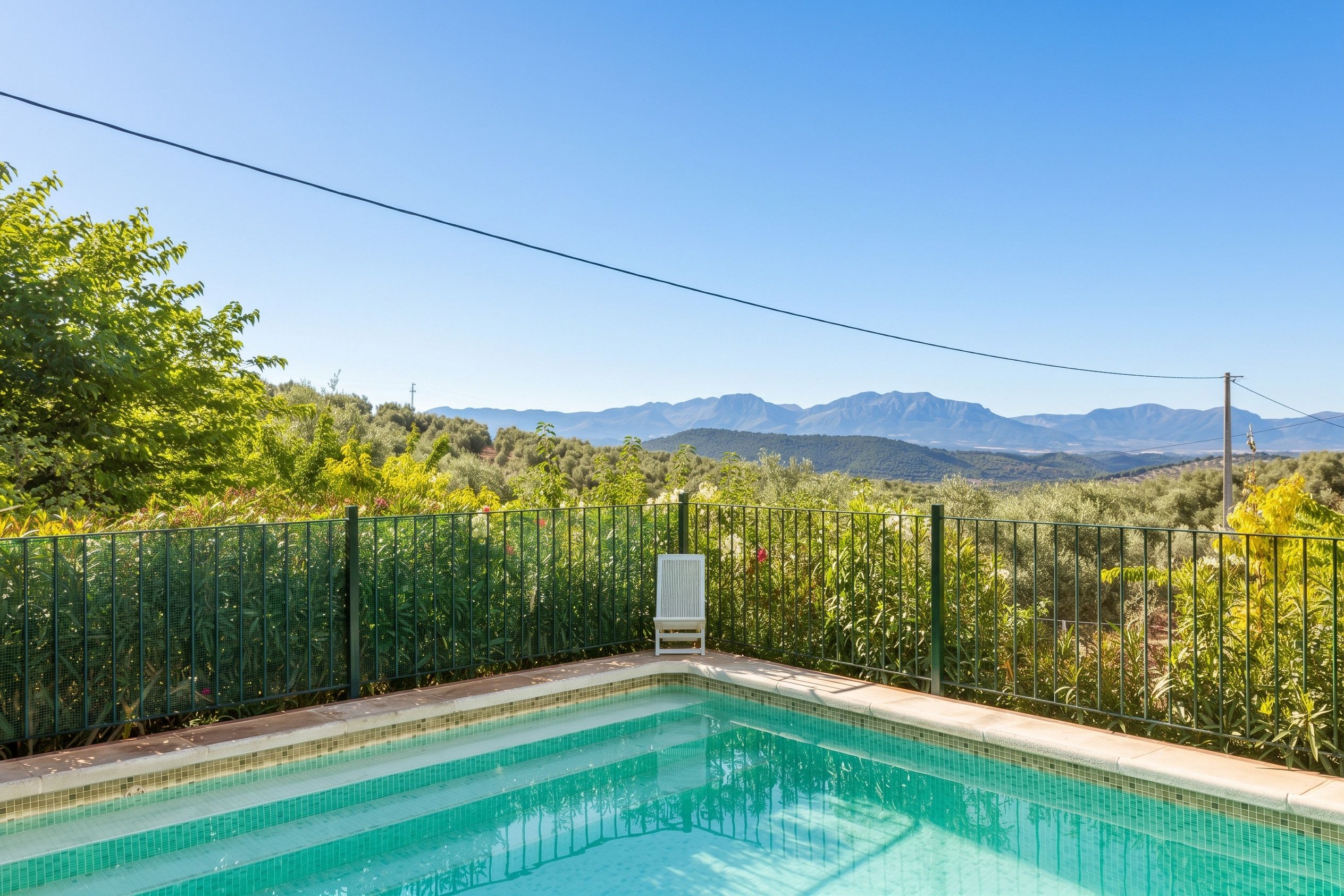 Swimming pool view