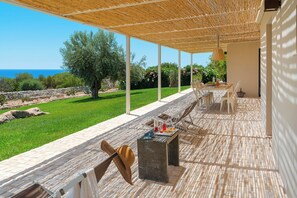 Outdoor dining - Casa Carol - Blu - Independent Villa Modica Area (Scicli)