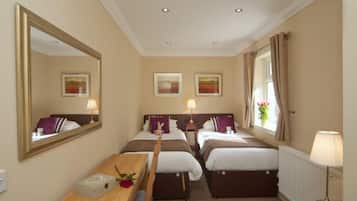 3 dormitorios, sistema de insonorización, ropa de cama