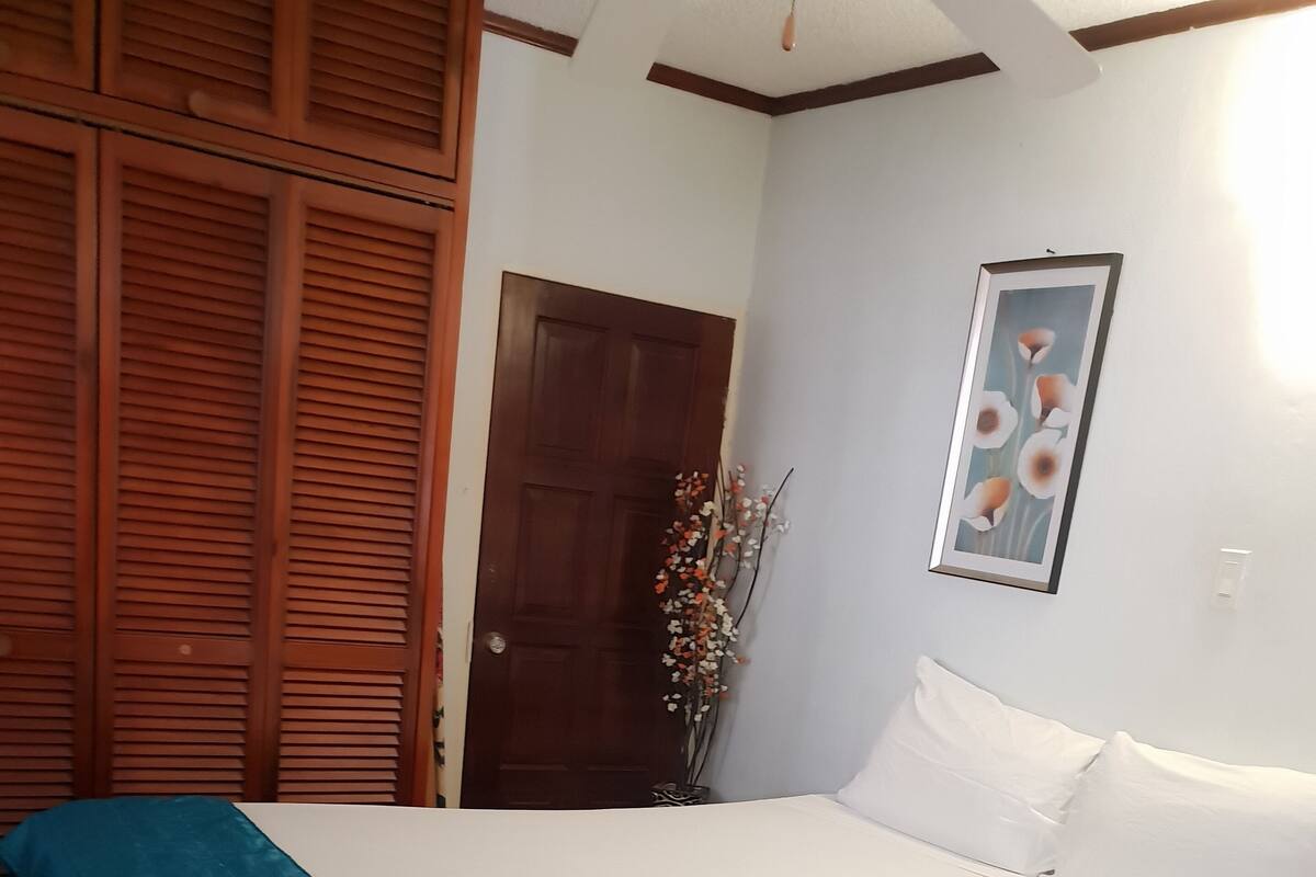 Premium bedding, pillow-top beds, blackout curtains, iron/ironing board