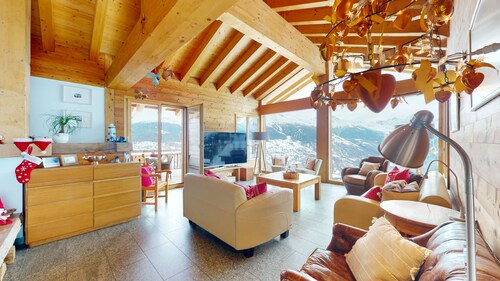 Etoiles des Neiges LUXE & JACUZZI chalet 12 pers