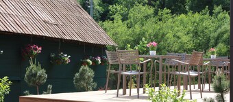 Beautiful modern villa with large suites in the middle of the mountains