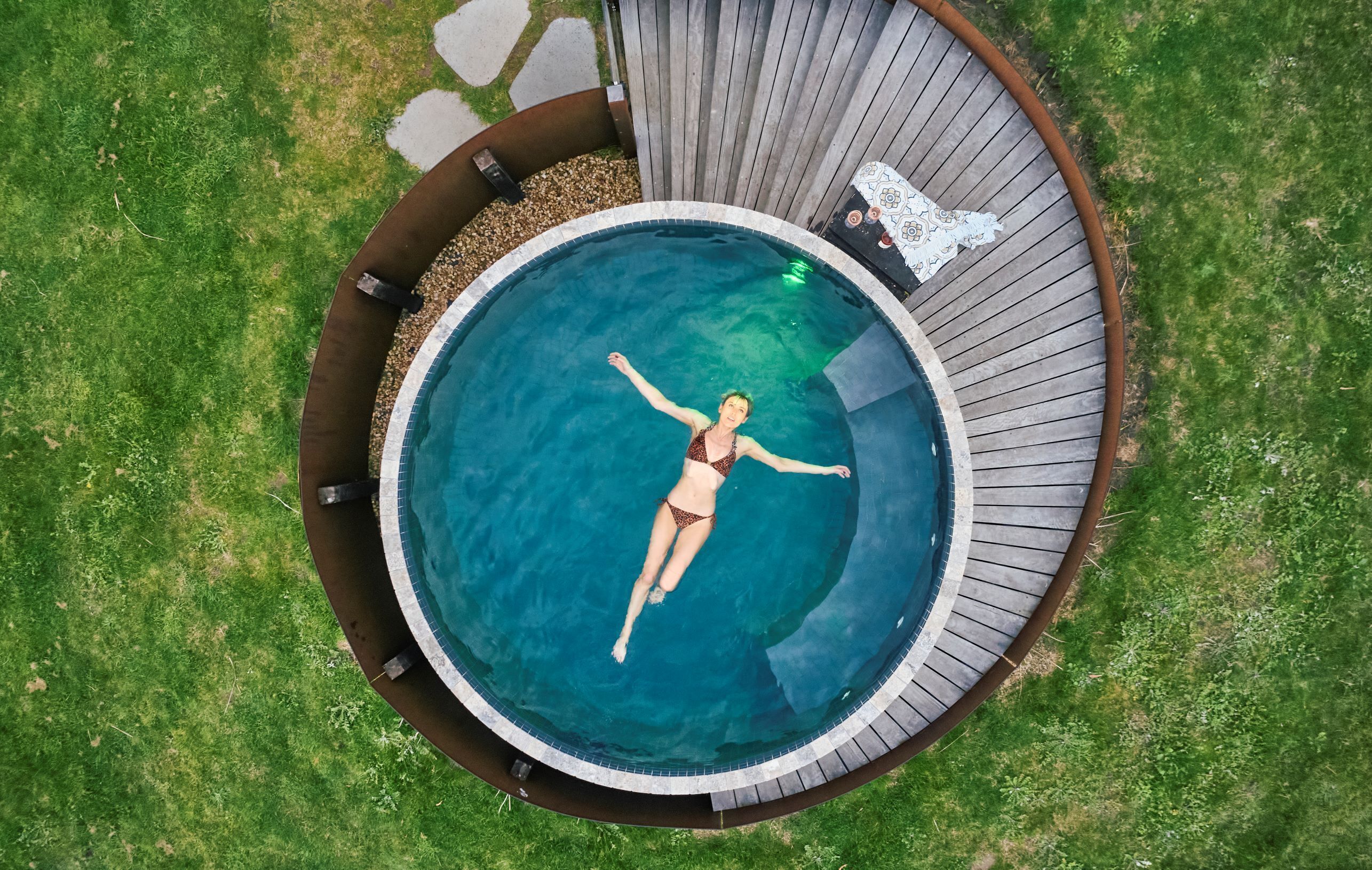 Außenpool, beheizter Pool