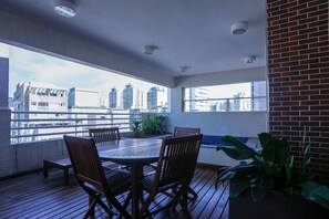 Opções para refeição ao ar livre