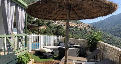 Chalet Vanessa Gititel auf Privatbesitz 80m2 Terrasse Panoramablick