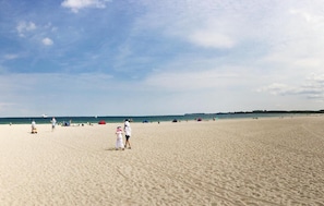 Am Strand, Wasserski