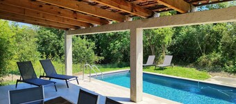 Maison 80MÂČ piscine privĂ©e chaufĂ©e
