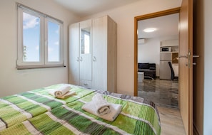 1 Schlafzimmer, kostenloses WLAN, BettwÀsche