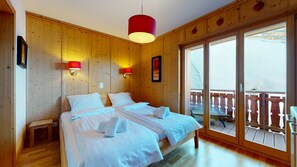 2 chambres, Wi-Fi gratuit, draps fournis
