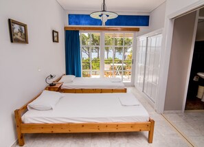 1 habitación, wifi y ropa de cama