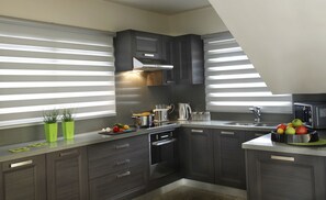 Refrigerador, microondas, horno y lavavajillas