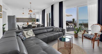 ctma246- Nouvelle maison moderne avec piscine chauffée, pour 6 + 2 personnes, idéal pour des vacances en famille