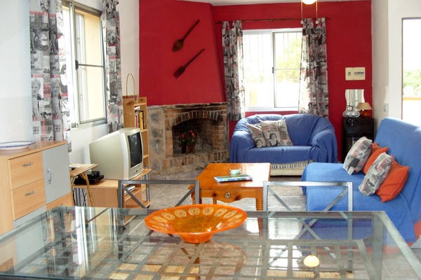 Our open plan lounge and dining area.