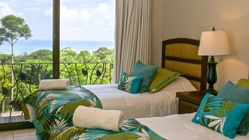 2 slaapkamers, een kluis op de kamer, een strijkplank/strijkijzer