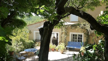 East patio