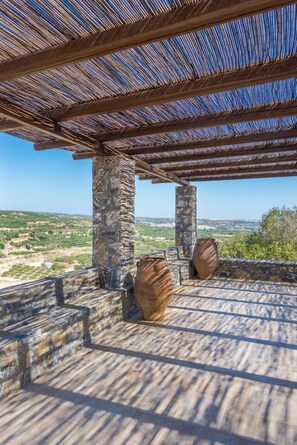 Terrace/patio - The old cheese hut Su (Ζου)