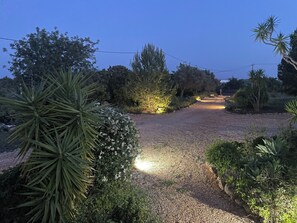 Overnattingsstedets uteområder