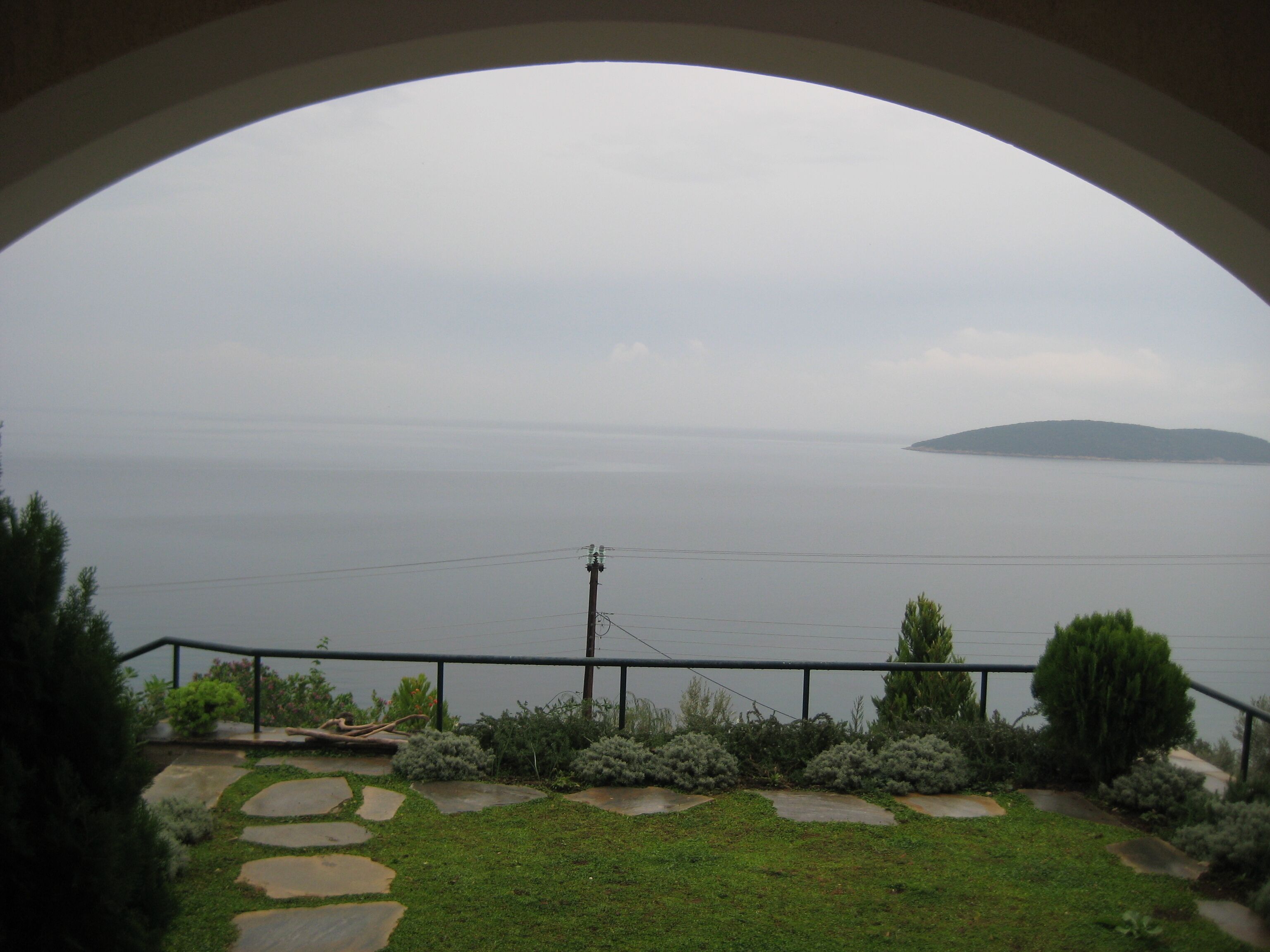 Vue depuis l’hébergement