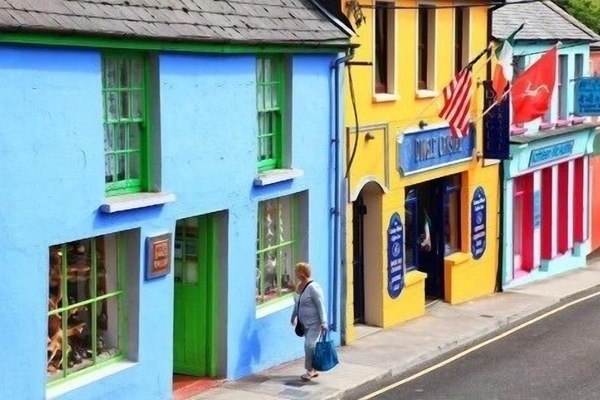 Wonderful craft shops in Dingle.