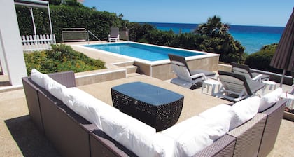 Beachfront Villa In Santo Tomas, Menorca, Balearic Islands
