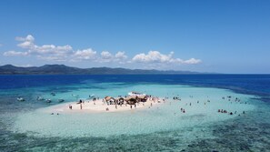 On the beach, sun-loungers, beach towels - Exclusive Beachfront (Punta Rucia)