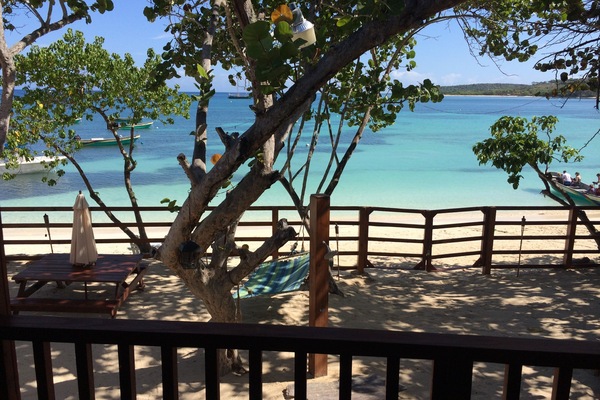 Beach from the Balcony!
