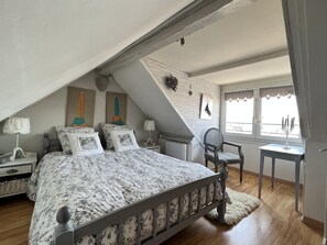 2 chambres, fer et planche à repasser, Wi-Fi gratuit