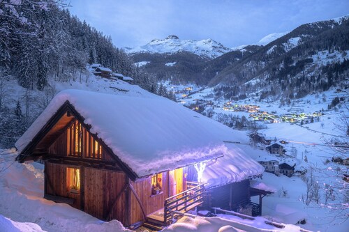 Unabhängige Hütte in der Natur des Val di Rabbi