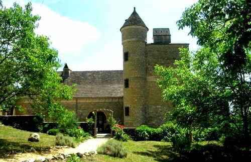 Your own Petit Chateau near Sarlat, private pool and tower with battlements!