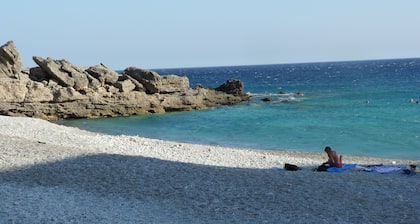 IN HOUSE COAST SOUTH LIBYA: N KANSAINVÄLISEN MERKITYKSEN PANORAMINEN SEA 180 A